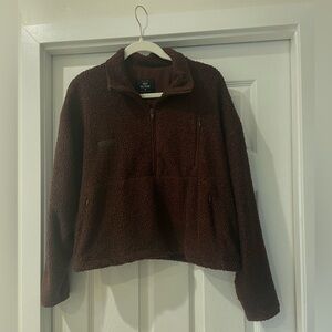SET Active chocolate brown jacket - Like New